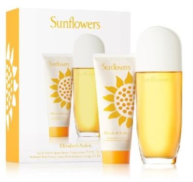 Estuche Elizabeth Arden Sunflowers Mujer 2pzs 100ml EDT+Crema